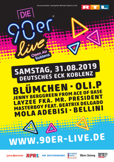 90er Live - Koblenz Deutsches Eck