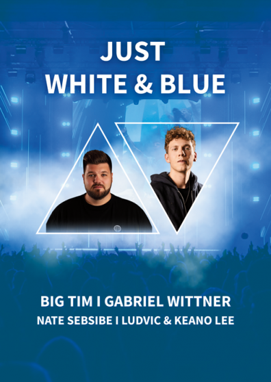 JUST WHITE & BLUE 2026